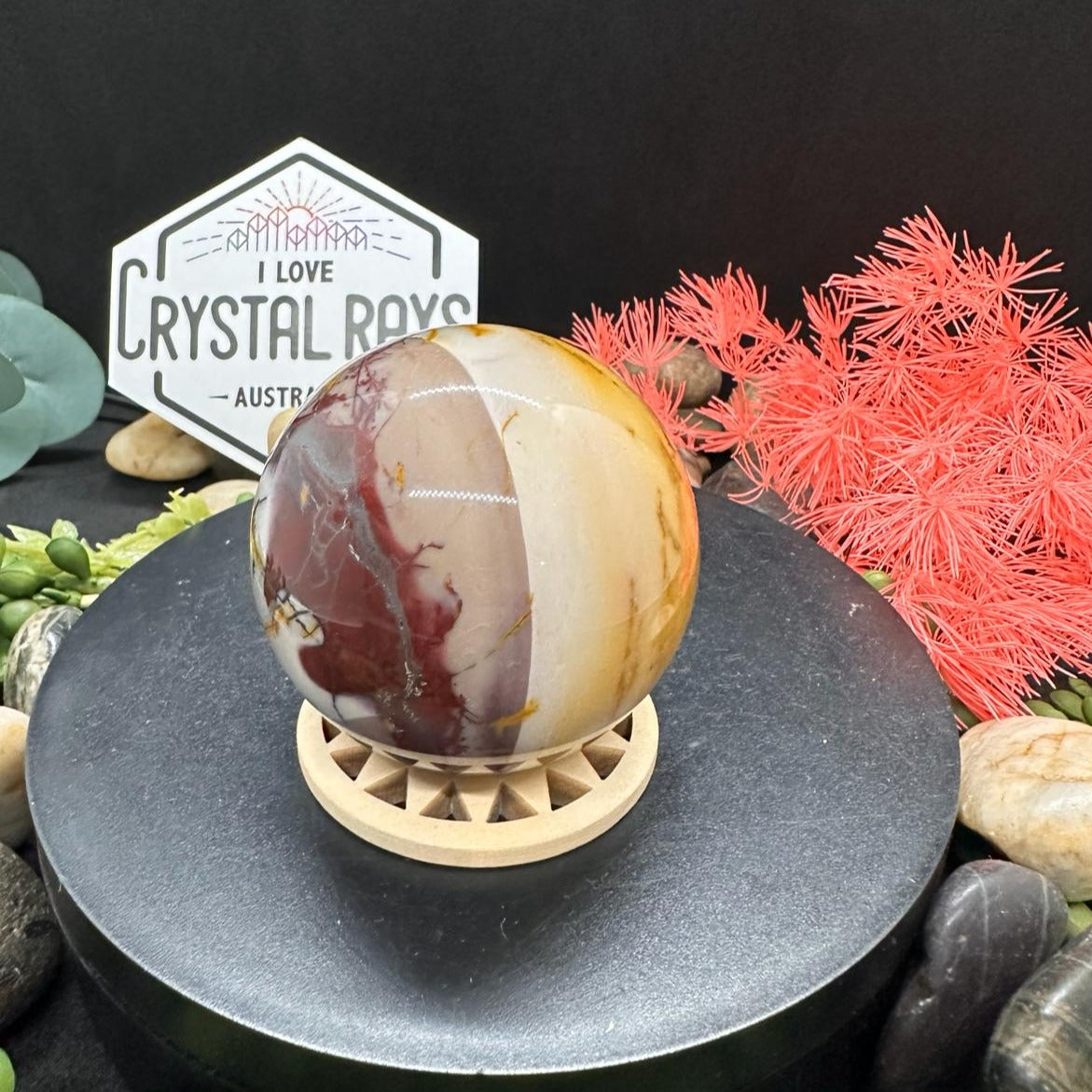 Mookaite Jasper Sphere 252g