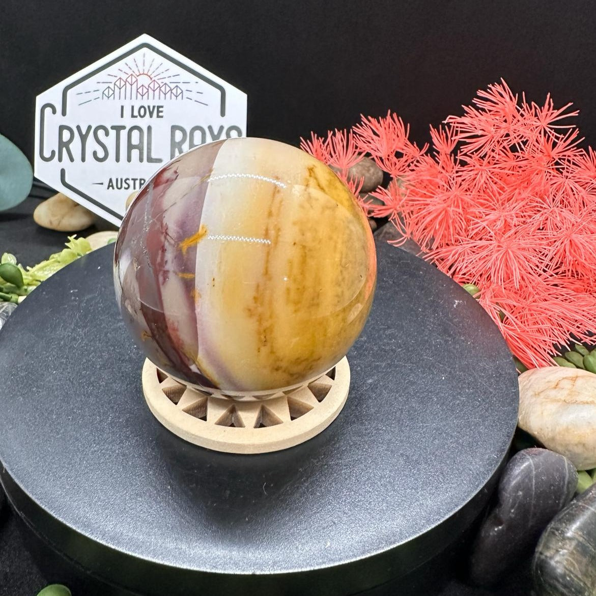 Mookaite Jasper Sphere 252g