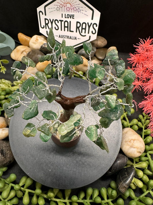 Green Aventurine ~ Crystal chip Tree