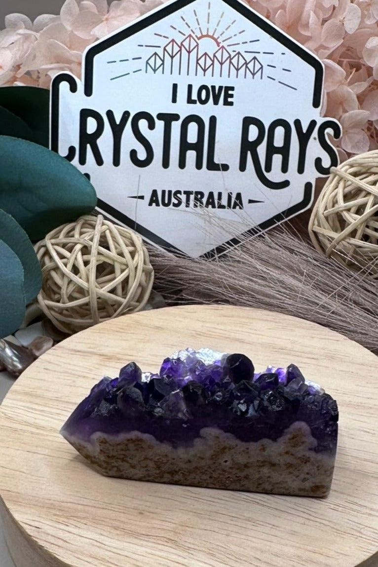 Amethyst cap