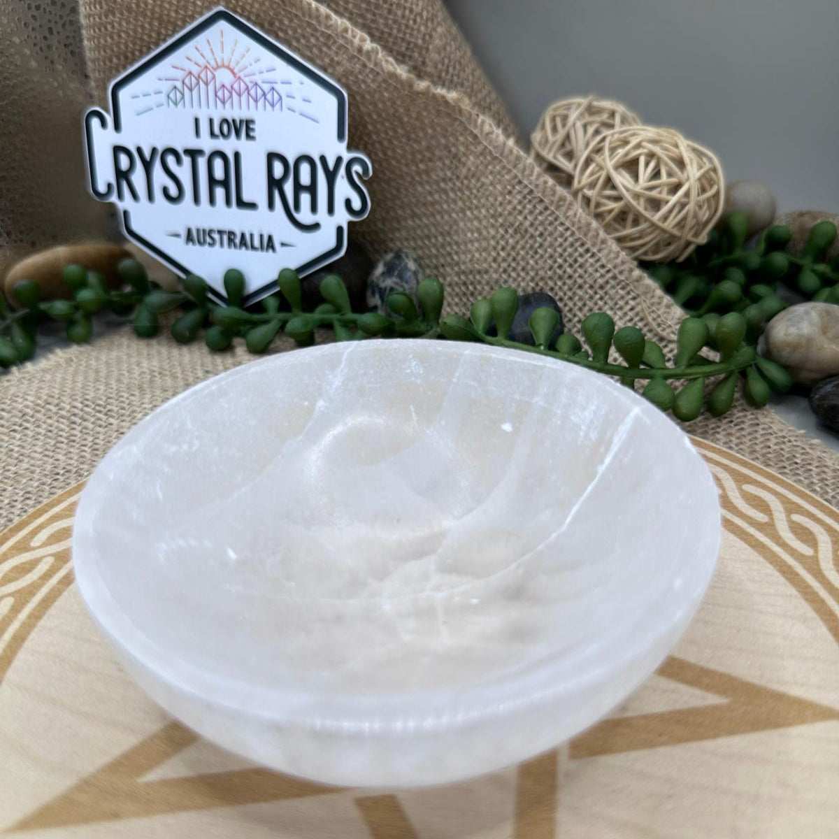 selenite bowl