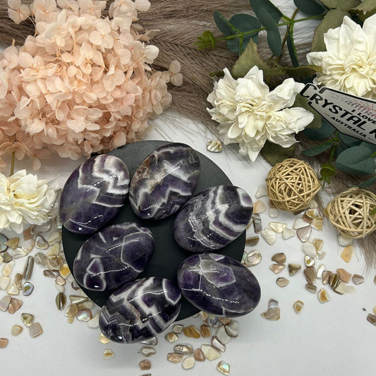 Dream Amethyst ~ Palm stones
