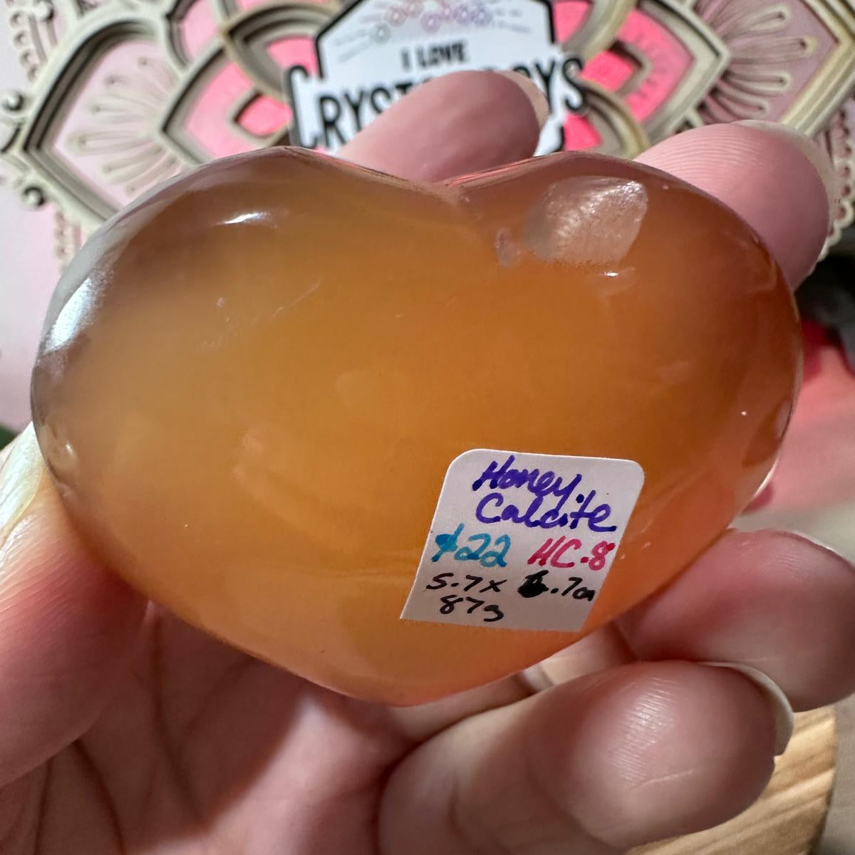 Honey Calcite