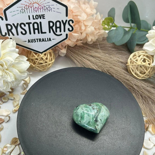 Nephrite Jade ~ Heart