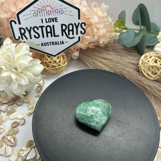 Nephrite Jade ~ Heart
