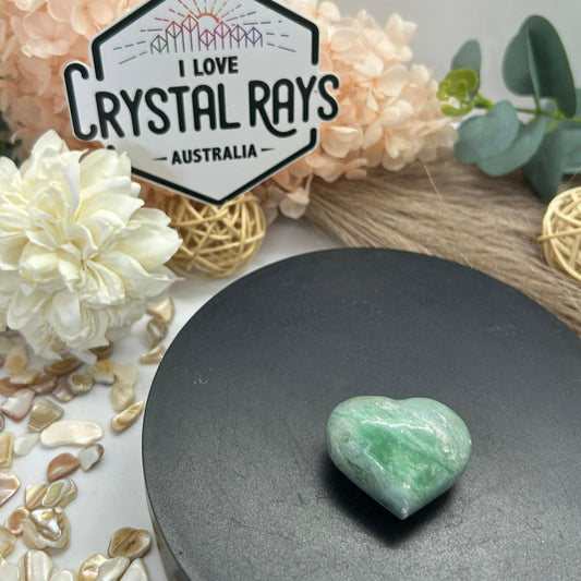 Nephrite Jade ~ Heart