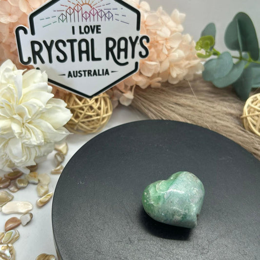 Nephrite Jade ~ Heart