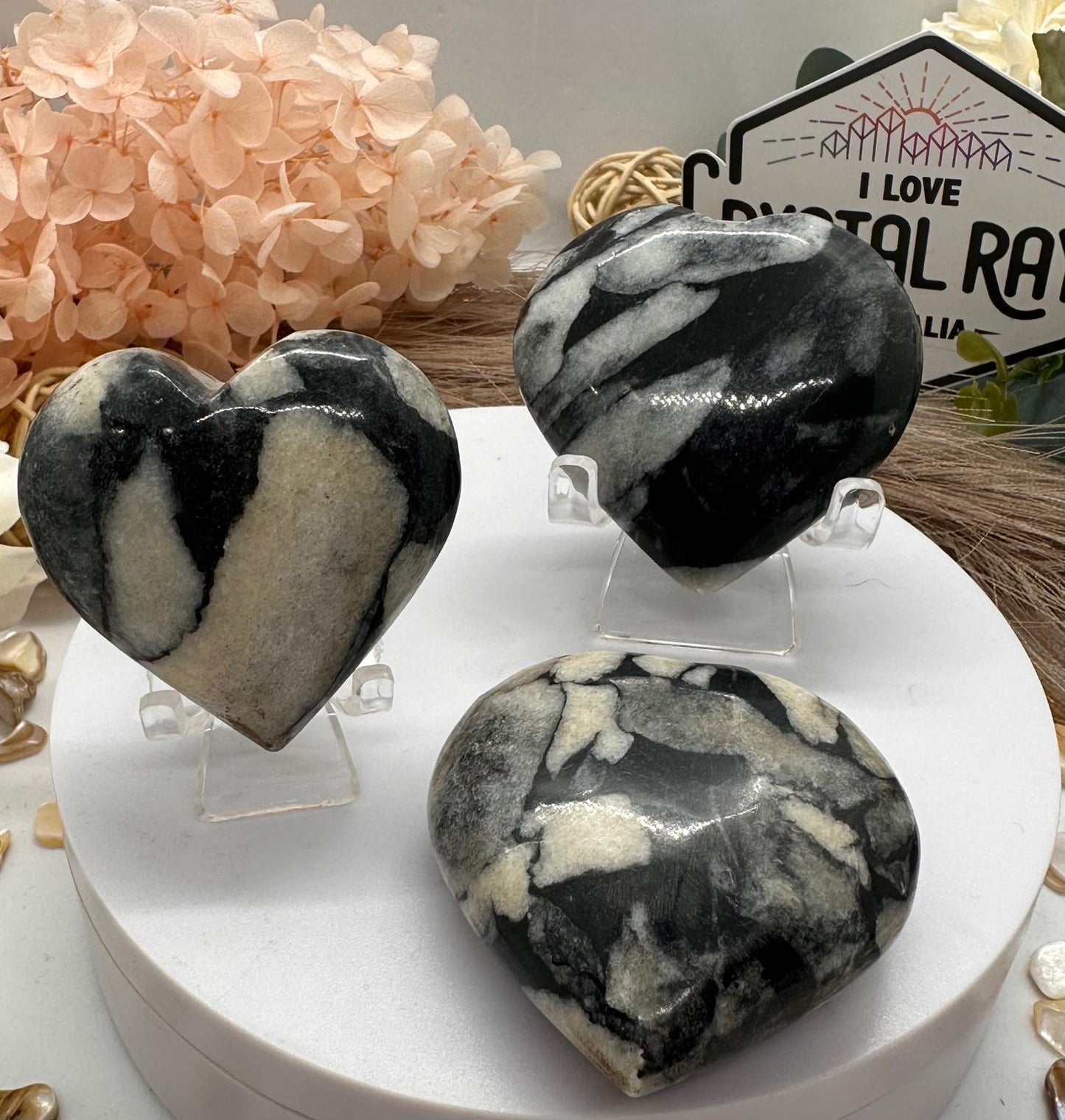 Shell Jasper Heart 102g