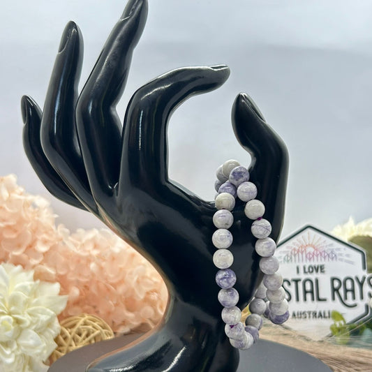 Lavender Jasper Bracelet 8mm