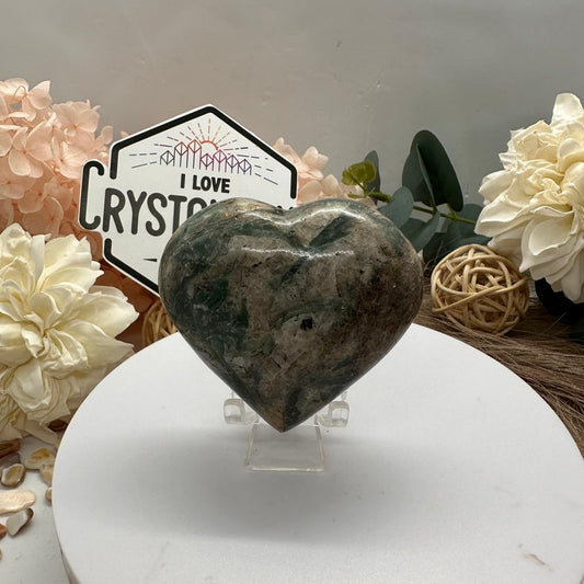 Nephrite Jade ~ Heart