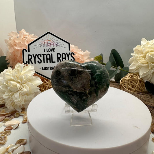 Nephrite Jade ~ Heart