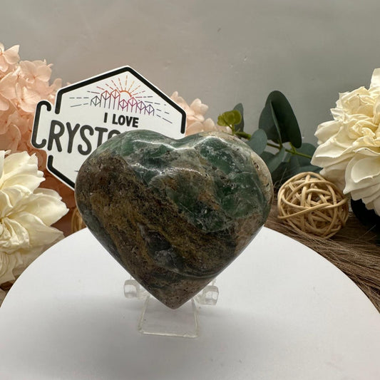 Nephrite Jade ~ Heart