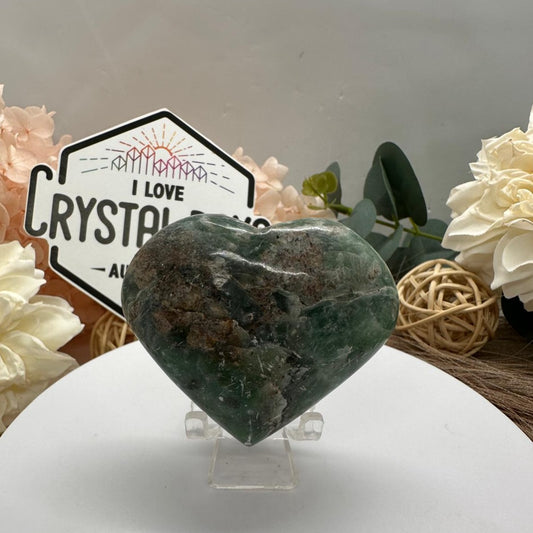 Nephrite Jade ~ Heart