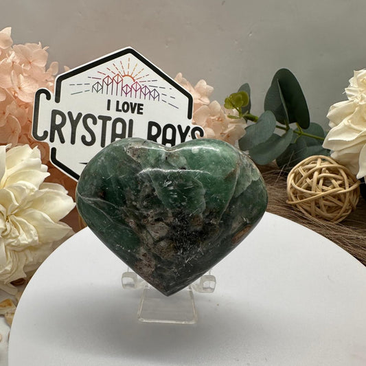 Nephrite Jade ~ Heart