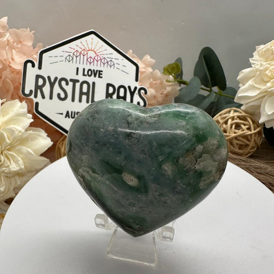 Nephrite Jade ~ Heart
