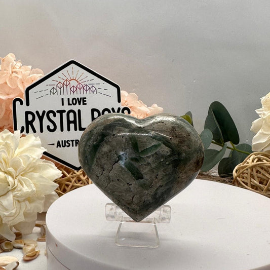 Nephrite Jade ~ Heart