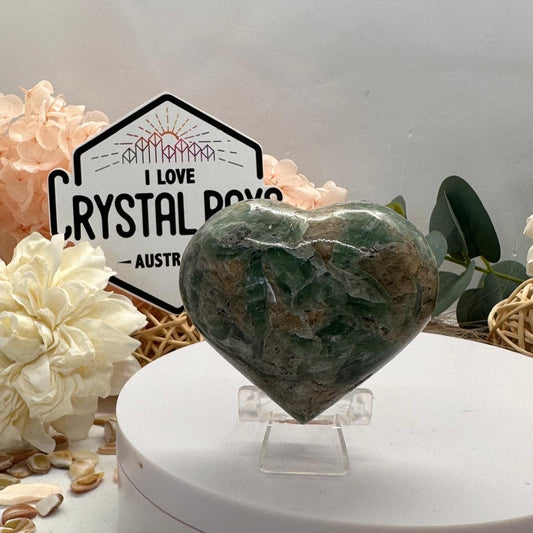 Nephrite Jade ~ Heart