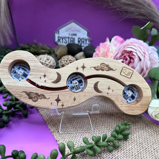 Colour LED ~ Trio sphere stand