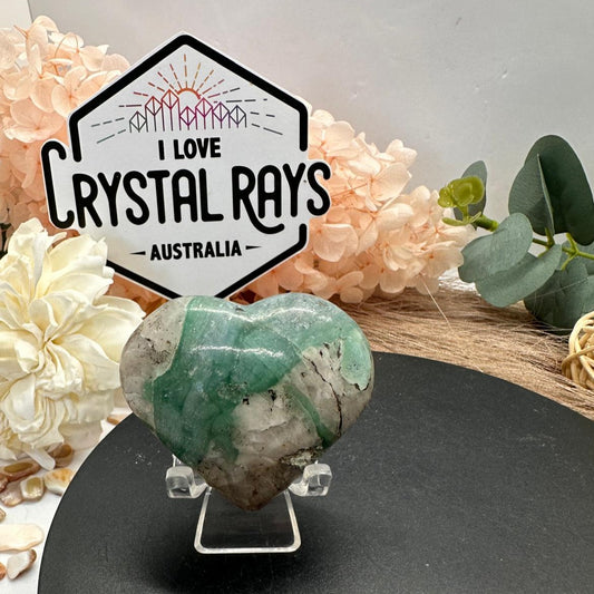 Nephrite Jade ~ Heart