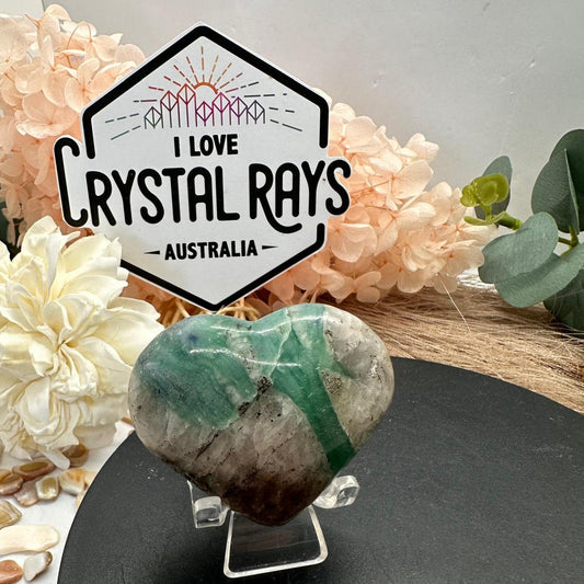 Nephrite Jade ~ Heart