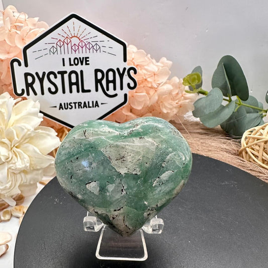 Nephrite Jade ~ Heart