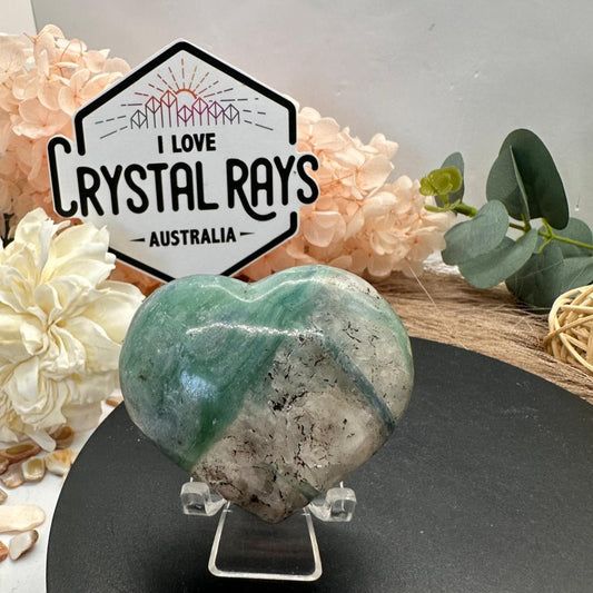 Nephrite Jade ~ Heart