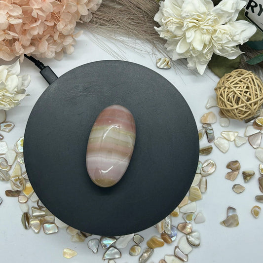 Pink Banded Onyx Palm