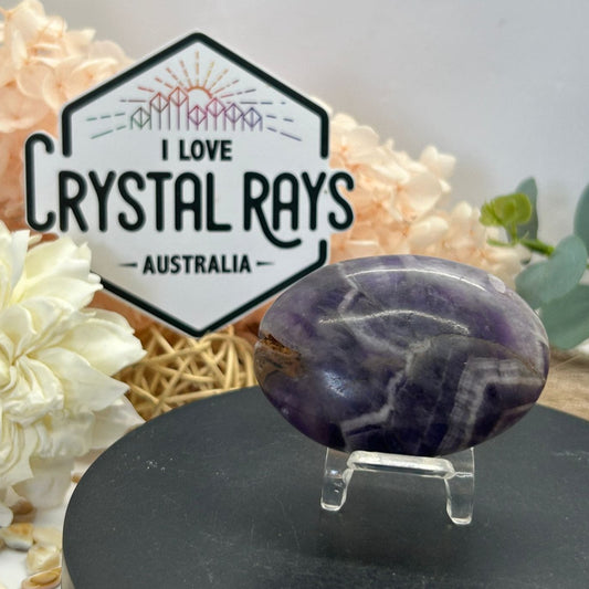 Dream Amethyst ~ Palm stone