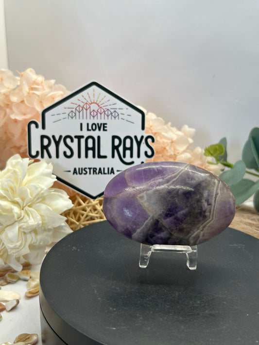 Dream Amethyst ~ Palm stone