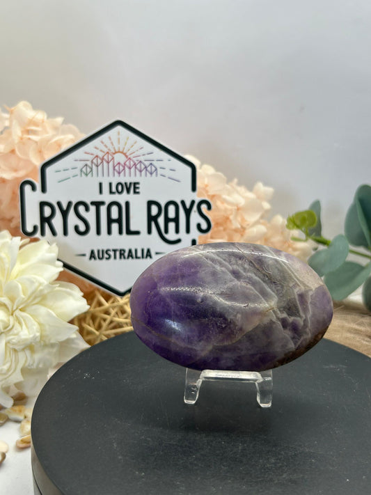 Dream Amethyst ~ Palm stone