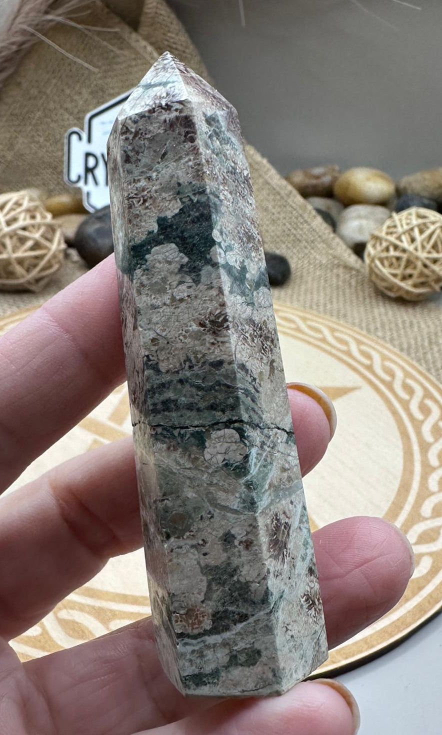 Firework Agate Point