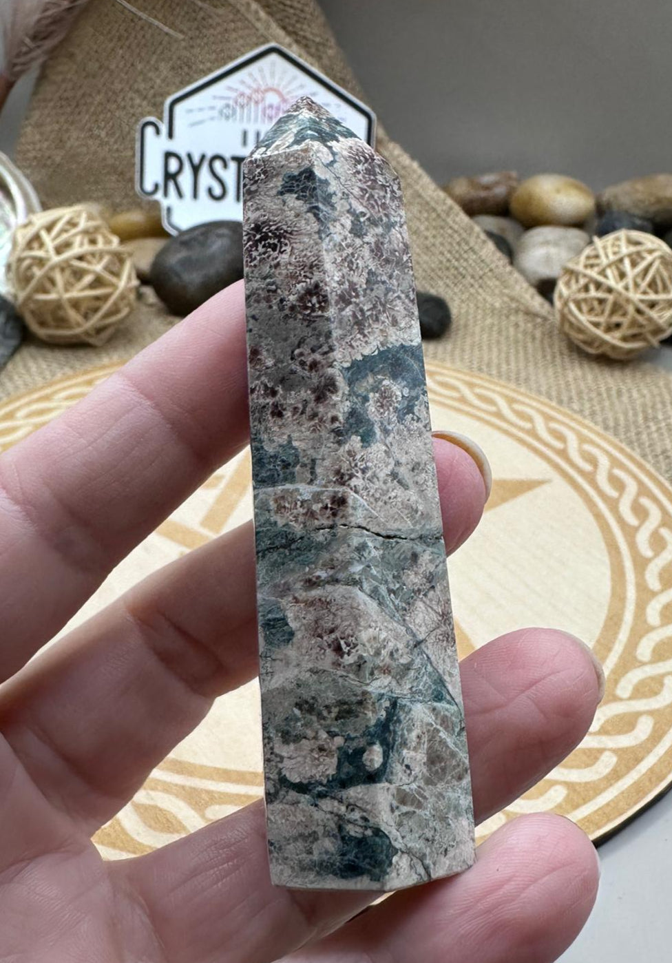 Firework Agate Point