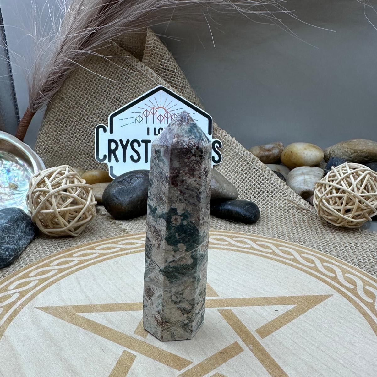 Firework Agate Point