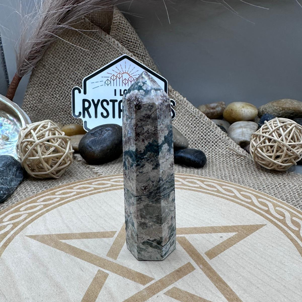 Firework Agate Point