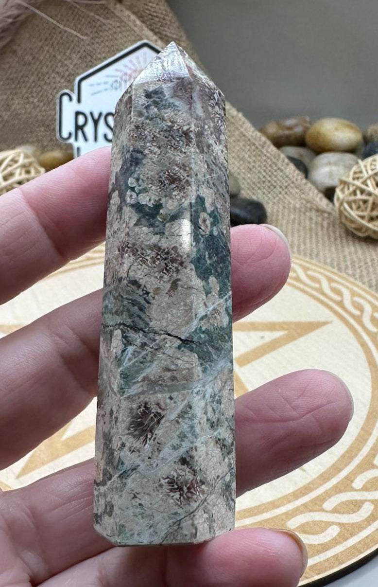 Firework Agate Point