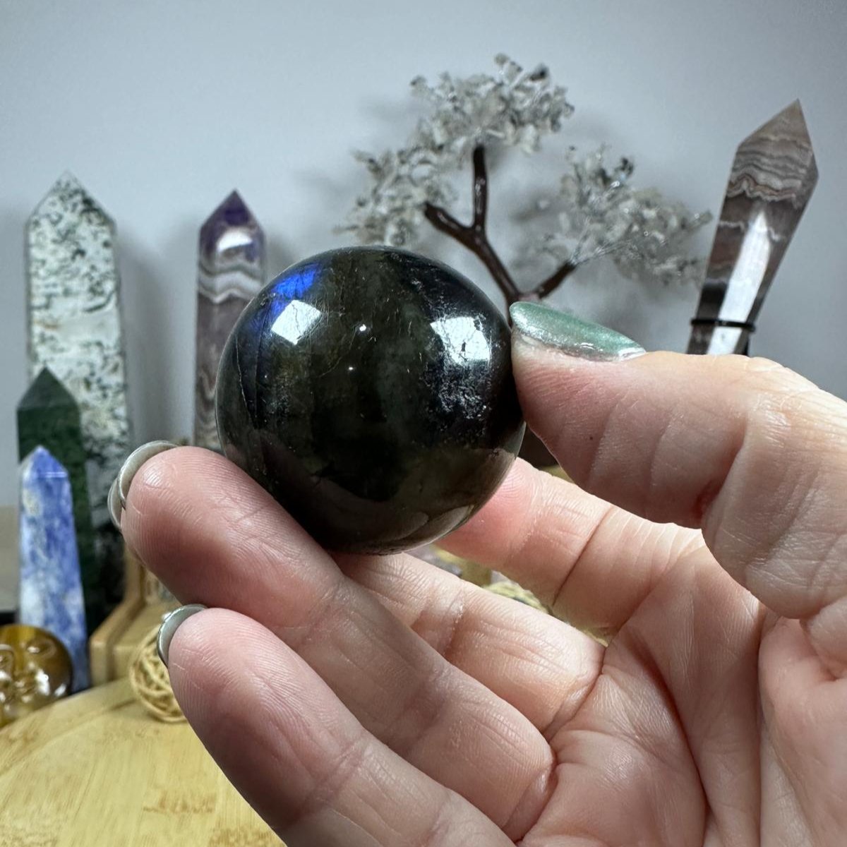 Labradorite Sphere
