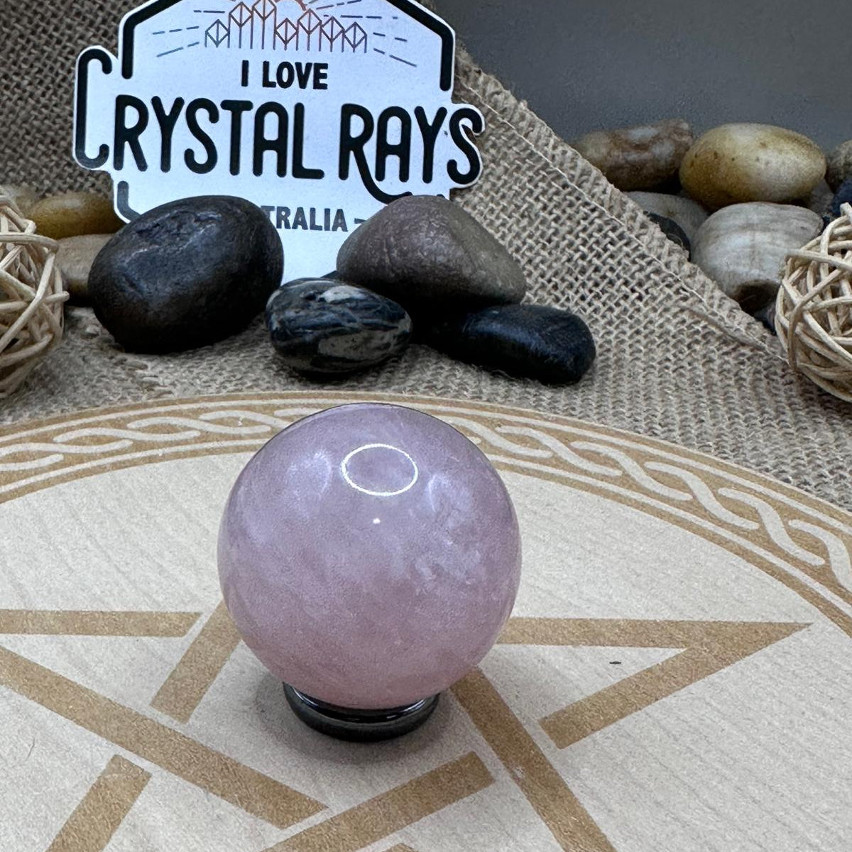 Rose Quartz Sphere