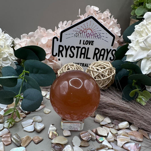 Honey Calcite ~ Sphere