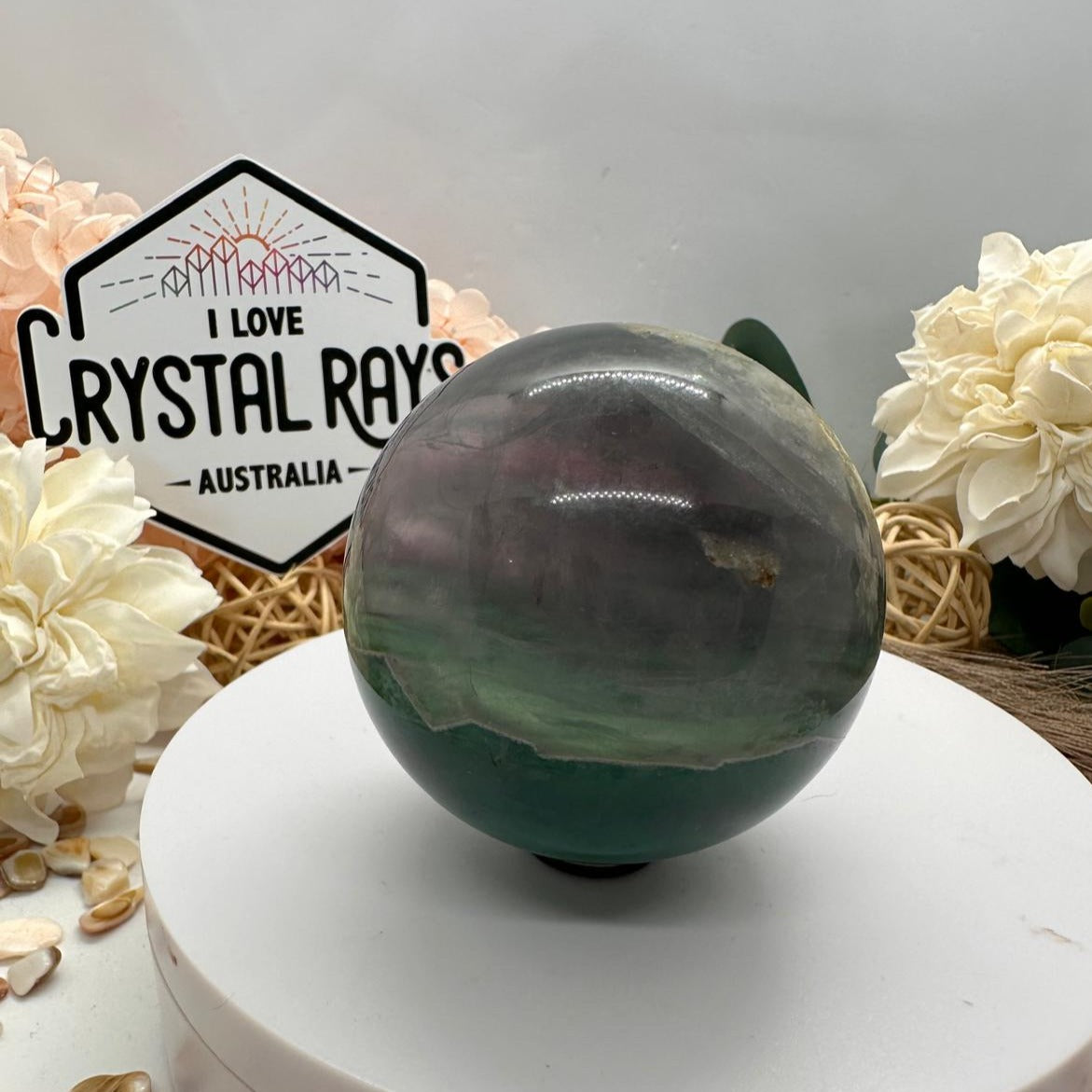 Fluorite Sphere 414g