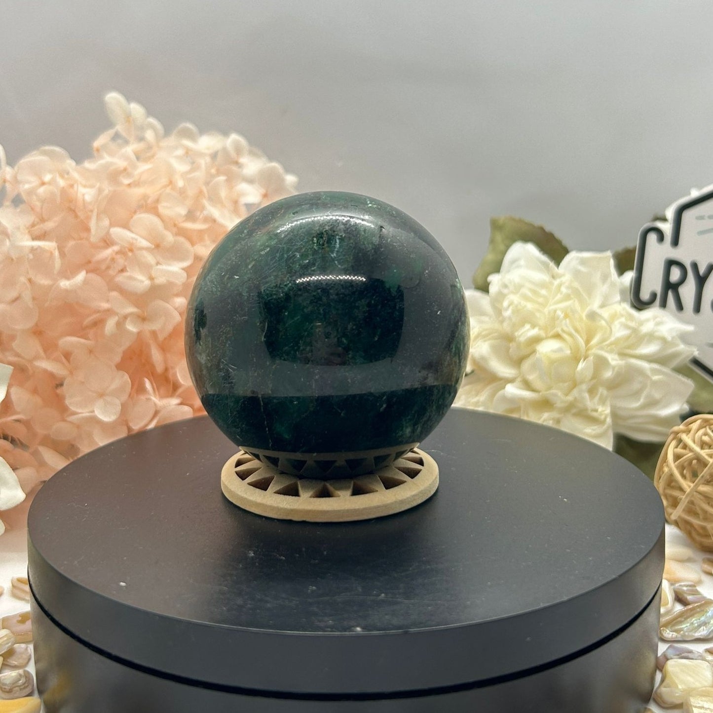 Emerald Sphere 381g