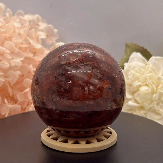 Fire Quartz Sphere