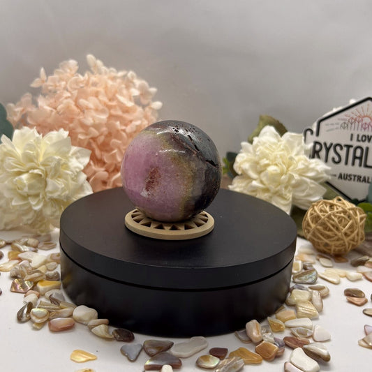 Pink Aragonite Sphere