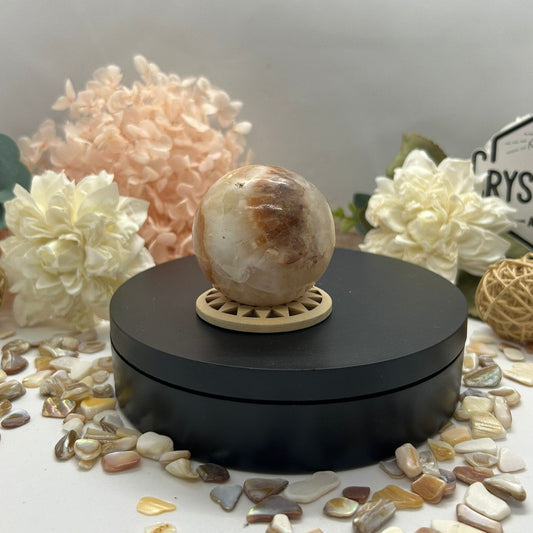 Pink Aragonite Sphere