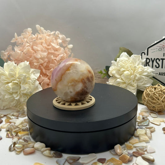 Pink Aragonite Sphere