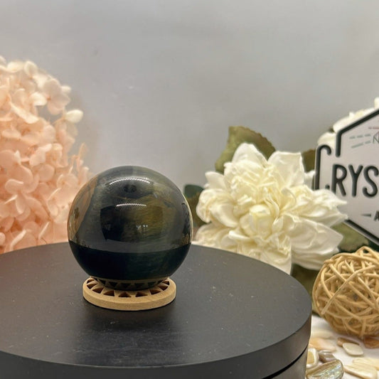 Blue Tigers Eye ~ Sphere