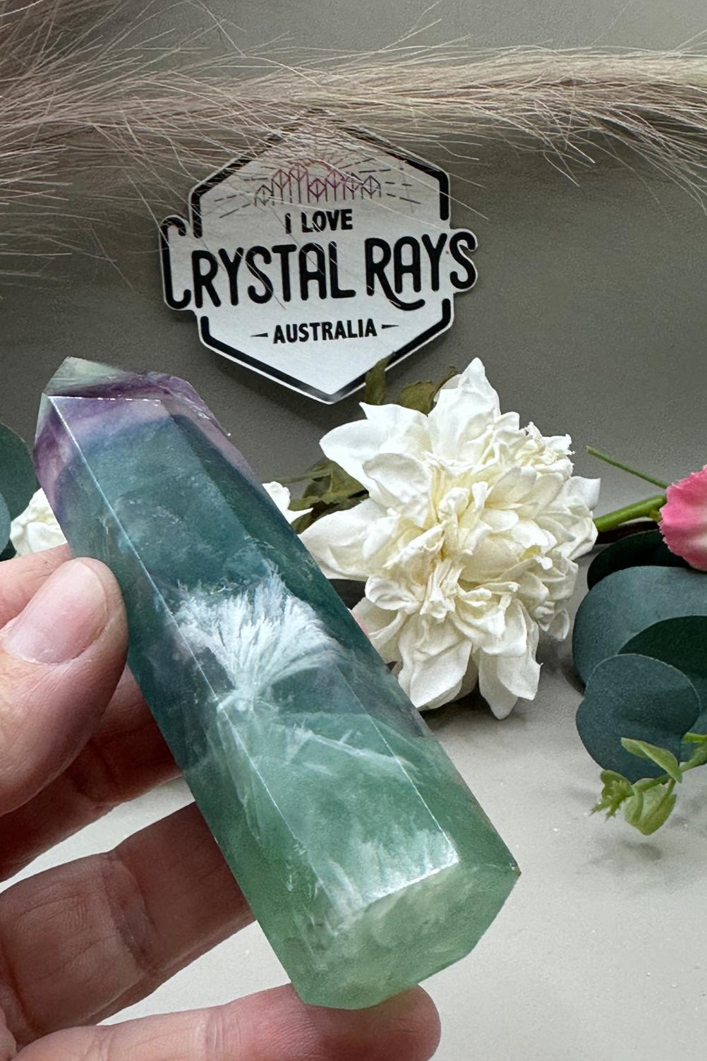 feather fluorite