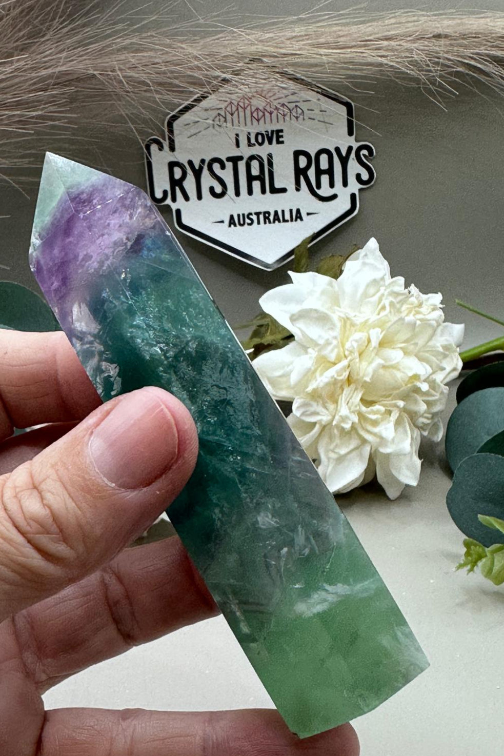 feather fluorite