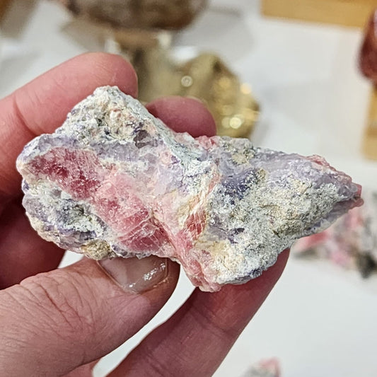 Raw Stone ~ Rhodochrosite
