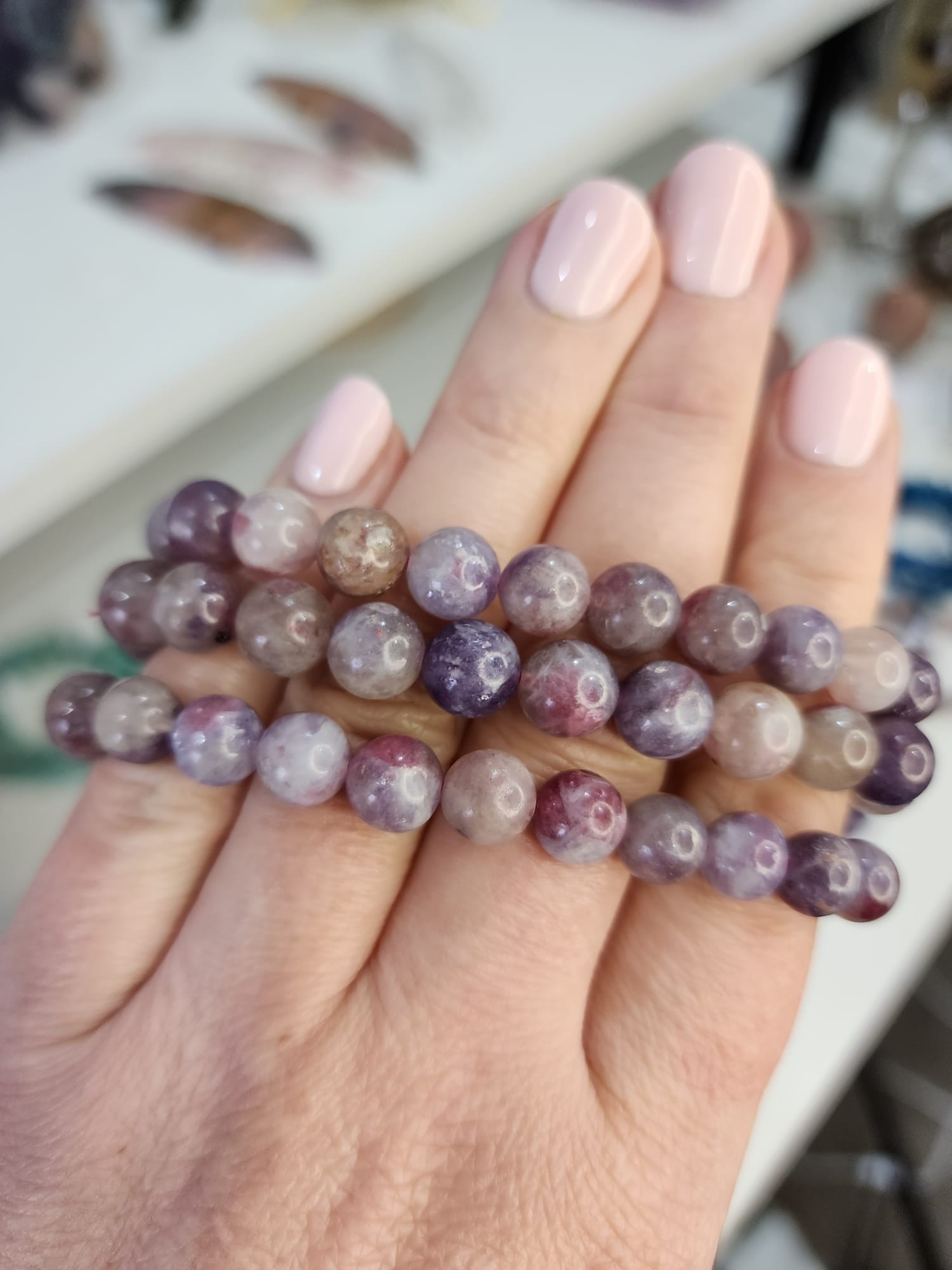 Unicorn Stone Bracelet 8mm