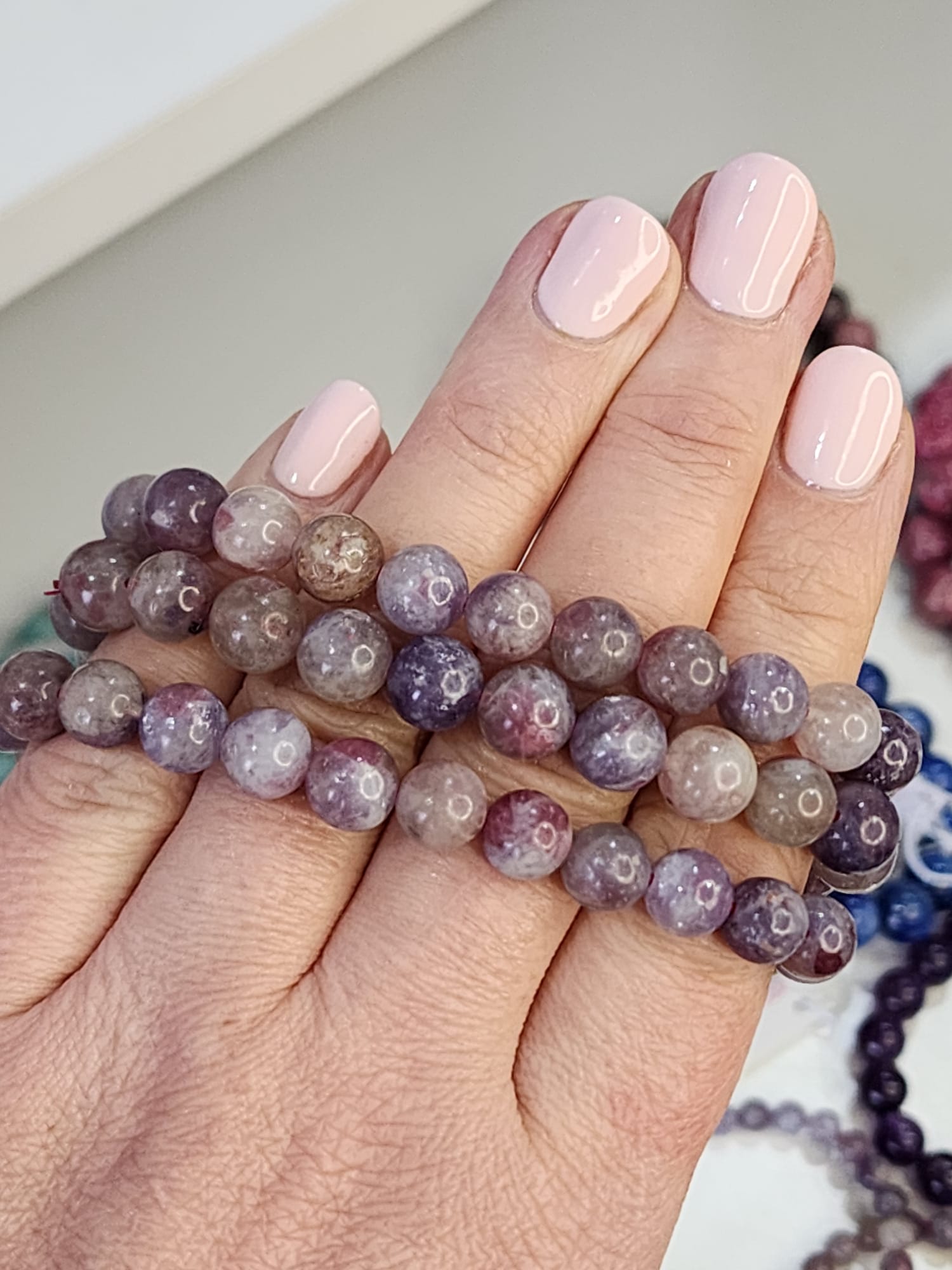 Unicorn Stone Bracelet 8mm